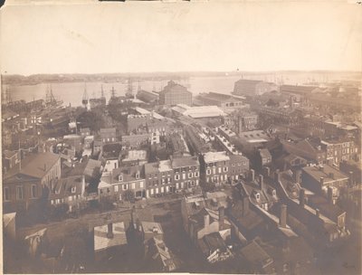 Panorama von Philadelphia, Ostansicht - Ost vom Schutzturm, 1870 von American Photographer